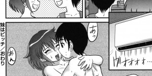 【エロ漫画】夏で暑がり裸になるド変態ちっぱい妹…あまりに暑いので自宅で兄も裸にしたら、童貞が発覚！？そのまま筆下ろしビッチセックスしちゃう！【後藤寿庵：妹はビッチ】