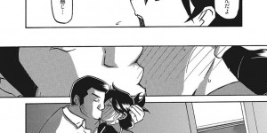【エロ漫画】久しぶりに家に帰って来た彼は、母親から父親の親戚の父子が泊まっていることを聞かされ、二人に挨拶されることに。ところがその母親は彼らに緊縛拘束や中出しセックスまでされてしまう【山文京伝：欺罔】