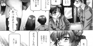 【エロ漫画】気弱な男子生徒を取り合うようにエッチな事をする2人の痴女JK…彼女たちは彼を手コキやフェラで強制射精させた挙げ句、中出しセックスまでさせる！【TYPE.90:ああ、七瀬さま】