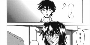 【エロ漫画】ついに一家全員洗脳され感じた時に口走るセリフを教え込まれる母と姉と妹…それぞれに違うセリフを吹き込まれ男達の肉便器になる！調教した結果もあり乱れながら絶頂！【山文京伝】