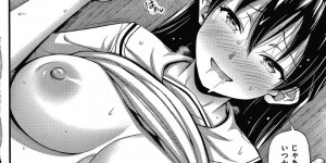 【エロ漫画】どしゃ降りの雨やどりで弟の友達のショタと2人きりになった巨乳JK…ショタをからかい敏感な部分を必要に触り勃起チンポをフェラ！必死に腰を振るショタを優しく誘導して中出し絶頂！【Noise】