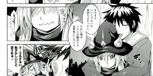 【エロ漫画】町はずれにある森の奥深くに住んでいるちっパイ魔女…よく来る少年を拘束して新しい魔術の実験に必要な童貞の精液を採取するため足コキをする！【ソメジマ】