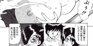 【エロ漫画】家庭教師に手を胸のとことまで入れられ生徒は大興奮【魔北葵：個人授業】