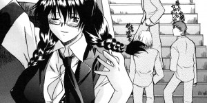 【エロ漫画】ドMな巨乳生徒会長たちがレズプレイや集団レイプで目隠しや調教までされてまんこを濡らす！完全に肉便器になったJKが学校なのにド変態プレイをやって淫らなことをする【むらさき朱：生徒会長はままならない ~六限目~】