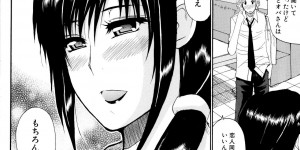 【エロ漫画】閉店間際にやってきたショタを誘惑しちゃう淫乱人妻…手コキやフェラチオで口内射精や手マンクンニからバックでおねショタ中出しセックスしちゃう【春城秋介：二人の密戯】