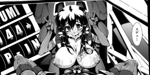 【エロ漫画】オーナーに頼まれてレースクイーンをしていた巨乳のメカニックが媚薬入りドリンクを飲まさせれて、スポンサーの男に電動工具でクリを高速刺激されて中出しされまくっちゃう！【144：クラッシュ！RQ】