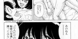 【エロ漫画】青年に告白されて誘惑ムチムチ巨乳の人妻…手コキやアナル舐めでご奉仕しちゃうと生ハメ中出しいちゃラブセックスで絶頂イキしちゃう【海野幸：ウソのよなホントの話】