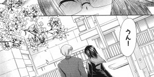 【エロ漫画】誘惑しちゃう巨乳のメガネお姉さん…騎乗位やバックで生ハメ中出しイチャラブセックスしちゃう【東雲龍：卒業】