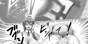 朝お坊ちゃまの部屋に浣腸を持って現れた爆乳エロメイド…お尻を向けるお坊ちゃまに馬用浣腸を5つ行う！【akasin：メイドさんの朝の御奉仕】