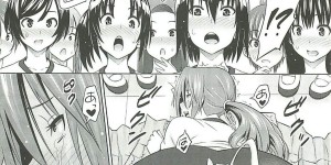 【エロ漫画】エロオヤジの先生の言いなりで全裸でオナニーをする変態JK…保健室で犯されアナルに大量のザーメンを中出し【蛹虎次郎：姫ボス猿】