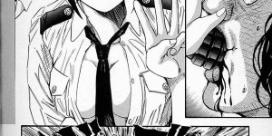 【エロ漫画】悪党に囚われ犯されちゃう婦警のお姉さん…手マンや騎乗位で生ハメ中出しレイプで中出し絶頂アクメ堕ちしちゃう【燗汰朗：三つ数えろ】