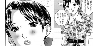 【エロ漫画】弱みを握られモチャにされるJKの生贄に嘘のモデルのバイトで誘い出し中年男の家に連れ出されるお姉さん。全身網のボディスト姿に着替えさせられガムテープで縛りペニバンを付けて犯すJKに挿入して三つ巴で激しく腰を振り顔射！【萬蔵：盗撮コレクター】