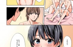 【エロ漫画】謎のおまじないで突然女体化し黒髪ショート美少女となった元男子高生…以前よりかっこよく見えてしまう親友男子を部屋に誘って服を脱いで迫りイチャラブ生ハメ中出し初セックスしてメスイキしまくる【べってぃ：女になった俺は親友の理想のカノジョ？】