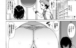 【エロ漫画】内見案内中に壁の穴に挟まってしまい、客の男２人にセクハラされまくる不動産美人OL…ストッキングを破られてクンニされたあと無理やり犯され、激しい輪姦壁尻レイプで種付け絶頂【来太：あなぼこはぷにんぐ】