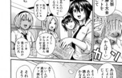 【エロ漫画】リモコンバイブ騎馬戦に優勝した女子たちが、ムラっとして応援してくれたおじさんと5Pセックス後夜祭！【千要よゆち】