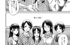 【エロ漫画】ビッチすぎる一族！母親・姉・妹・叔母・従姉妹…５人の親族とハーレム６Pセックス！さらに中出し射精で孕ませる！【椿十四朗：ファミリープラン】
