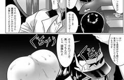 【エロ漫画】調教されて犯されちゃう巨乳のレースクイーンのお姉さん…おっぱい揉みや手マンをされ生ハメ中出しレイプで絶頂イキしちゃう【LEYMEI：折れたチェッカーフラッグ】