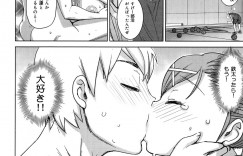 【エロ漫画】ボーっとしていてボールがぶるかり気を失って保健室に運ばれ汗だくの彼に看病してもらう匂いフェチの巨乳JK…彼の汗の匂いを嗅ぎながら生ハメ中出しいちゃラブセックスで絶頂アクメ堕ちしちゃう【吉良広義：君の透けたシャツとボクの汗】