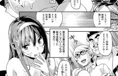 【エロ漫画】不良男子たちに襲われてしまったムチムチJK…されるがままになった彼女はフェラをさせられたり、クンニや手マンされた挙げ句、膣やアナルを犯されてしまう！【さめだ小判:番長戦争】