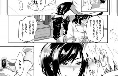 【エロ漫画】娘の彼氏を誘惑してエッチなことをするムチムチママ…欲求不満な彼女は戸惑う彼にお構い無しでフェラ抜きした挙げ句、騎乗位やバックで中出しファック！【すみよし:ママ、食べちゃうぞ】