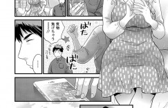 【エロ漫画】同窓会で再会した元カレと盛り上がってしまいホテルにやって来た淫乱人妻…身体の相性が抜群の2人は部屋へ入るなりセックス三昧！終電を逃し夫への連絡中もハメられ朝までヤリまくり！【ポン貴花田】