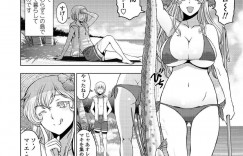 【エロ漫画】引き籠りの腹違いの弟を強引に連れ出して無人島にやってきた巨乳外国人…サバイバル生活にも慣れたが弟が欲情して睡眠姦される！【瀬奈陽太郎】