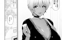 【エロ漫画】ホテルで童貞少年に接客する巨乳黒ギャル風俗嬢…マイクロビキニで現れ筆下ろしをしてあげる！【跳馬遊鹿】