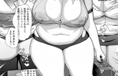 【エロ漫画】ネットで知り合った青年宅に民泊しに来た巨乳ぽっちゃり外国人お姉さん…友達も連れて来てネットに書いてあった知識を元に逆レイプする！【へろへろTom】