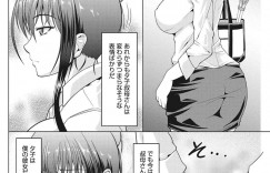 【エロ漫画】離婚して一人暮らしをしている巨乳バツイチ叔母…週末にごはんを食べにくる甥に告白され性処理をしてあげる！【友永ケンジ】