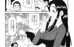 【エロ漫画】給湯室で社員に性処理サービスするビッチOL…営業マンや社長に生フェラ、正常位、マンぐり返し、アヘ顔トロ顔！【故障少将】