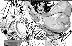 【エロ漫画】裏切り者の元同僚に拘束レイプされる女軍人…デカマラにアヘりながら生ハメ中出しされて母乳が出ちゃう！【PIえろ：褐色の雌牛】
