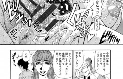 【エロ漫画】ファンの男に目隠ししてど変態セックスを許可する爆乳の美人なる先輩声優…ディープキスと乳首責めからお互いにトロ顔になっちゃってクンニしたり手コキしたりとうとう人妻なのに中出しなド変態セックスされちゃう！【尾崎晶：声だけでイッちゃう♥ 第2話】