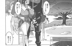 【エロ漫画】雨宿り中にエッチな展開になる爆乳のJK お姉さん…乳首舐めやフェラをしておっぱいいじりで生ハメイチャラブセックスしちゃう【HG茶川：雨宿り、君を。】