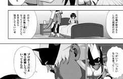 【エロ漫画】幼馴染とキスをしながら敵とセックスさせられる変身ヒロイン少女…後日用意されたやらせ戦闘用の台本通りに行い町の人々に見られながら公開セックスしちゃう【chaccu：煌装閃姫クリスティア】