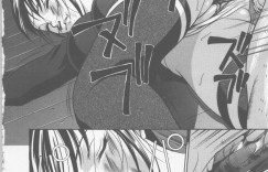 【エロ漫画】寮長に調教されている生徒たちを見てしまった陸上部のお姉さん…寮長に殴られ気絶してしまった彼女を強引に生挿入して処女喪失してしまう【さいこ：制服穴】