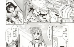 お嬢様学園に通いながら痴漢を懲らしめたり、授業をサボっていたJK…良くしてくれる委員長JKに誘われて見学してみると、女子達がレズプレイしたり教師も混ざって乱交している姿が。女子達に襲われて拘束されてしまい、レズクンニされたり教師とセックス、委員長JKも双頭ディルドで参加して２穴で絶頂