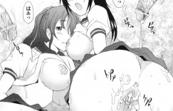 教室でエッチしているカップル友達のところに行ったカップル…目撃して発情したカップルが乱入して乱交パーティーし始めて連続中出しでイキまくり！