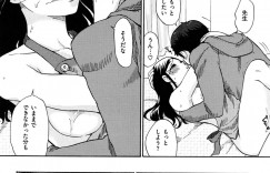 裸エプロン姿で教え子を誘惑しちゃう巨乳の女教師…おっぱい揉みをされてご奉仕フェラをして生ハメ中出しいちゃラブセックスしちゃう