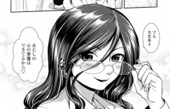 【エロ漫画】学校で体育を教える女子高生好きの若い先生、どこからか飛んできたボールが直撃して失神、気がつくと保健室のベッドの上、巨乳で眼鏡っ子の保健の先生は同じ大学の先輩だった、先輩に誘惑されておちんちんをフェラされて口内射精、パイパンのおまんこに生挿入して強烈バックで突きまくって中出しセックス【URAN：保体のせんせい】