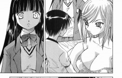 【エロ漫画】ショタを誘惑しちゃう保健医の先生…エロ下着で誘惑し手コキアパイズリで生ハメ中出しイチャラブセックスしちゃう【TOYOKO：硝子のうさぎ】