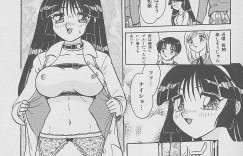 【エロ漫画】痴漢を助けてくれた薔薇の香りのする男に犯されちゃうお姉さん…ご奉仕フェラをしておっぱい揉みをして生ハメ中出しいちゃラブセックスしちゃう【春風サキ：薔薇のイントロダクション】