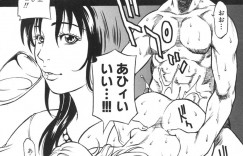 【エロ漫画】鬼畜な男に襲われちゃうグラマーで妖艶な美女…レイプでド変態なトロ顔に快楽堕ちしちゃう！【北方国明：美女と野獣】