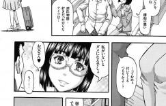 【エロ漫画】調教開発されちゃう巨乳のお姉さん…３Pで生ハメ中出しイチャラブセックスで中出し絶頂アクメ堕ちしちゃう【成島ゴドー：媚肉蜜猟区】